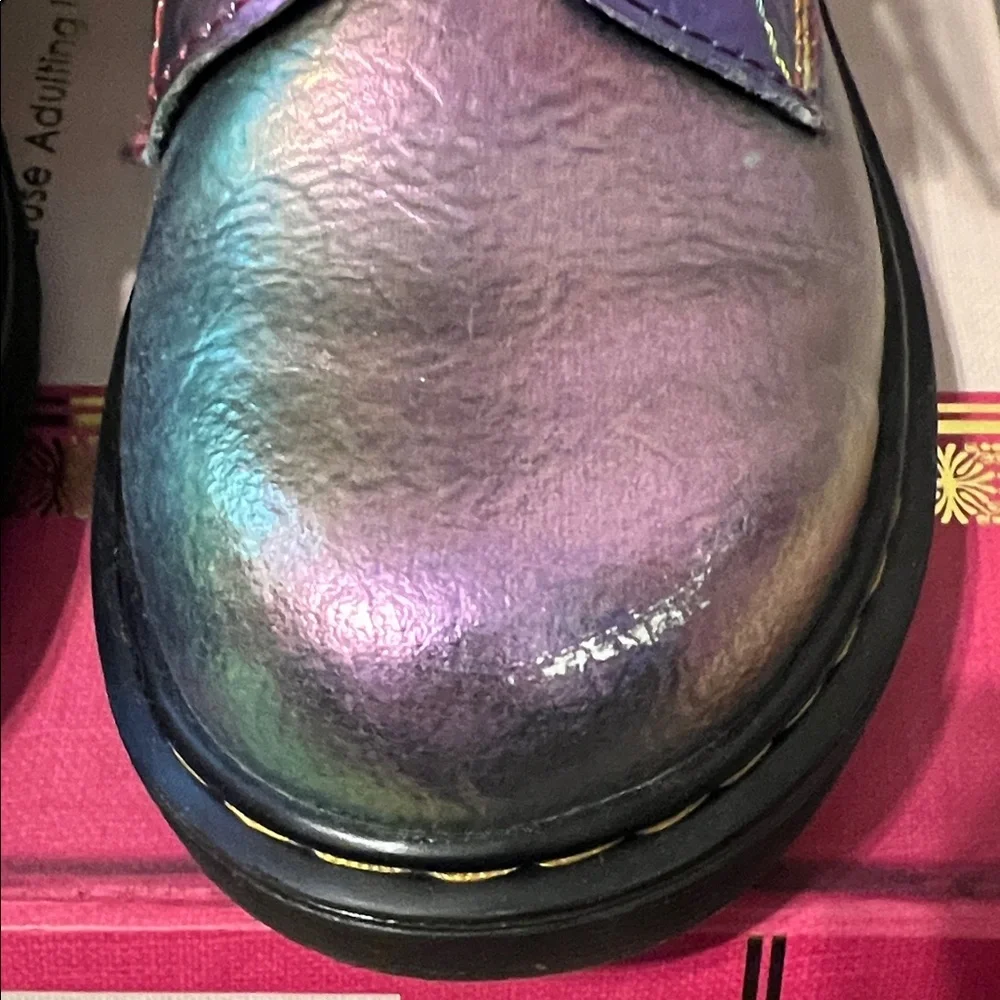 Dr. Martens Kids Iridescent Boots - Picture 4 of 5